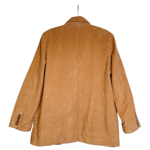 Levi Strauss & Co. Medium Tan Corduroy Double Breasted Blazer - Picture 2 of 6